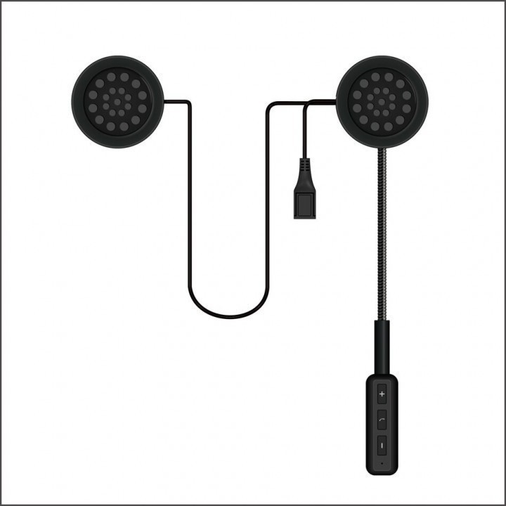 Bluetooth Wireless Earphone Headset for Motorcycle Helmet - MH01
