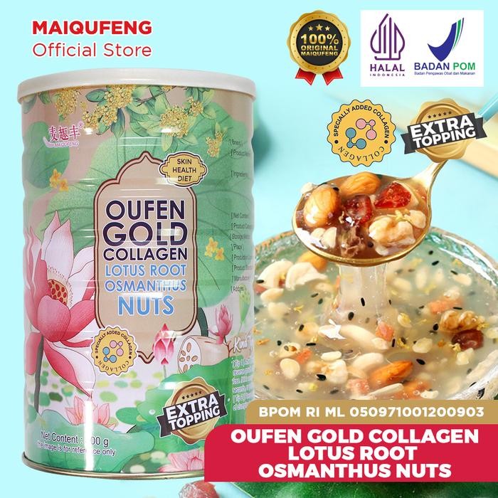 

Oufen Lotus Root Powder MAIQUFENG Original BPOM RI - Osmanthus