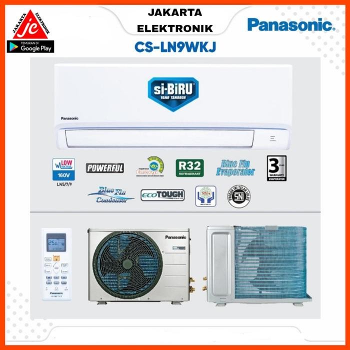 PANASONIC AC ECO SMART 1PK CS/CU-LN9WKJ