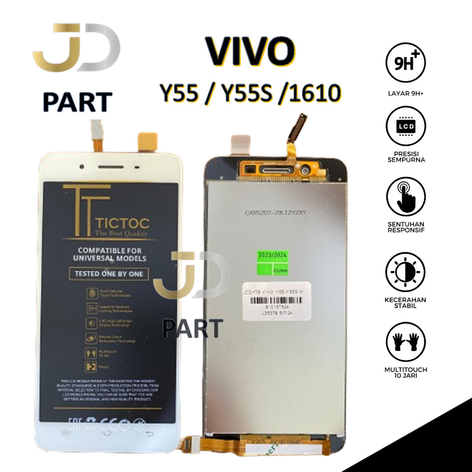 LCD TOUCHSCREEN VIVO Y55 - LCD VIVO Y55S 1610 COMPLETE ORIGINAL