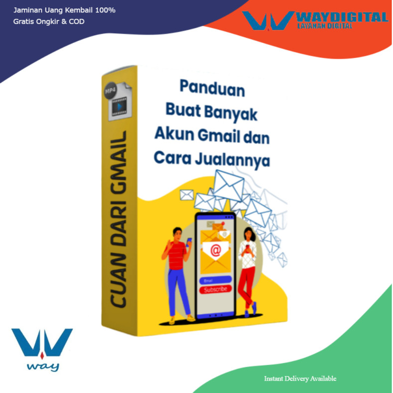 

CUAN DARI GMAIL - Panduan Buat Banyak Akun Gmail dan Cara Jualannya