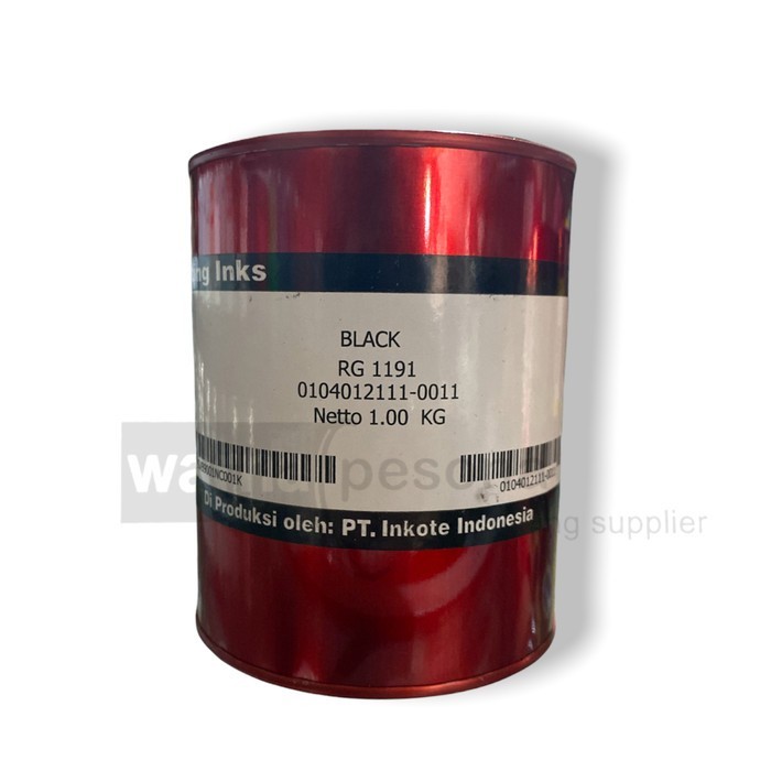 

[New Arrival] Cat Tinta Sablon Royal Guard RG 1191 Black Hitam 1 Kg
