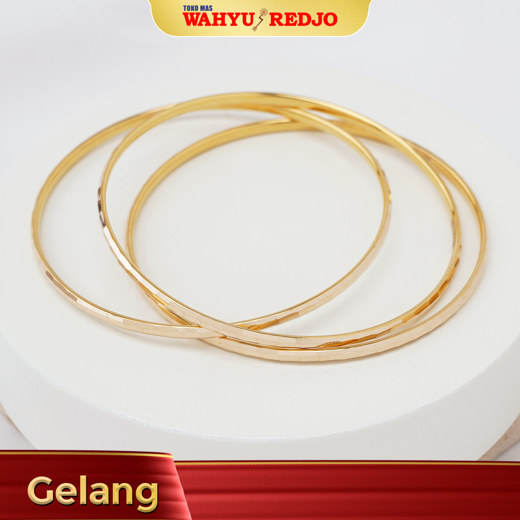 GELANG EMAS KADAR 16K WAHYU REDJO Size 6