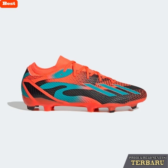 rekomendasi sepatu bola untuk kaki lebar SEPATU BOLA UNISEX ADIDAS X SPEEDPORTAL MESSI.3 FG GZ5146 /