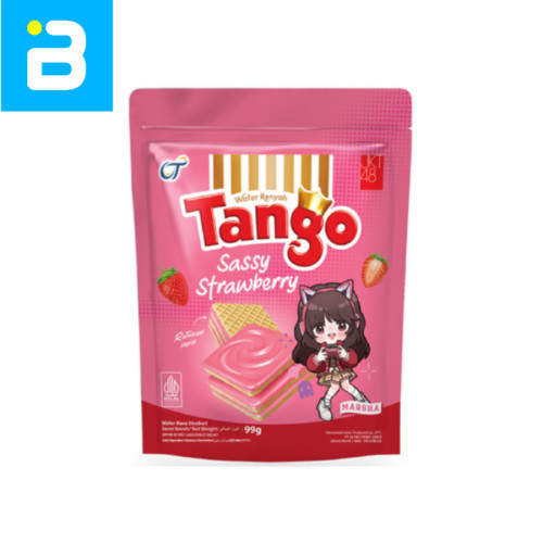 

Tango Wafer Sassy Strawberry Zip Lock 99G