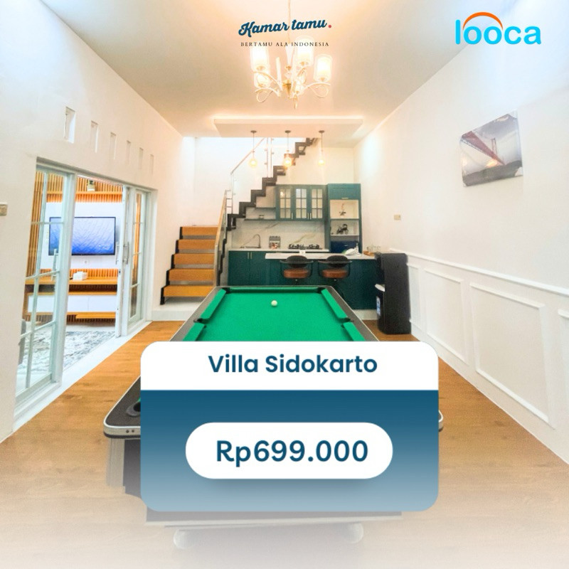 Sewa Villa - Menginap Di Villa Kamar Tamu Unit Sidokarto Godean Jogja Homestay Yogyakarta