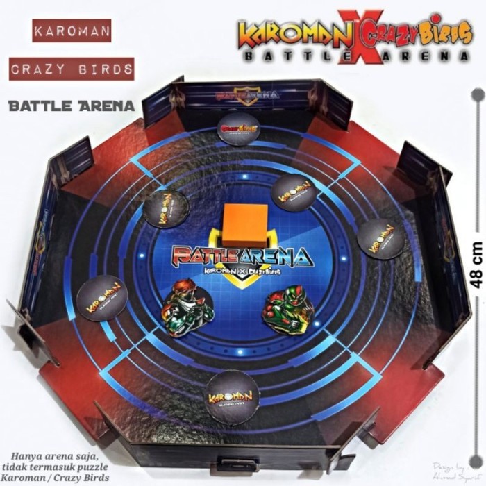RY69 Battle Arena / Arena Bermain Karoman - Crazy Birds