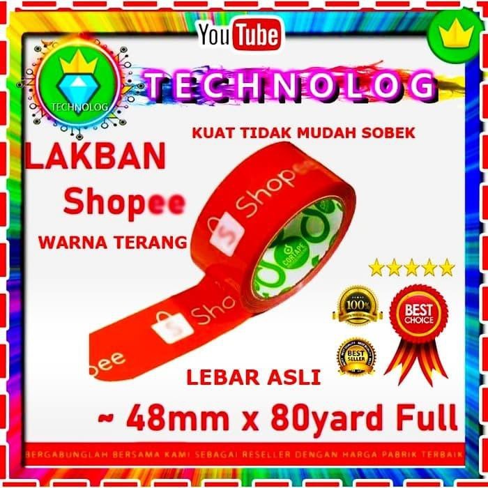 

LAKBAN PAKET ONLINE SHOP SHOPI ORANGE TERANG MODEL BARU 2024 TERBAIK CORTAPE TERMURAH SE INDONESIA Berkualitas - Lakban Printing Shop 48 MM x 100 Yard 1 Slop (isi6pcs) Harga Per PCS