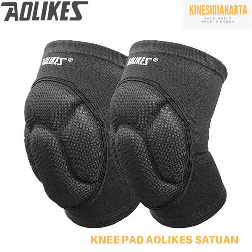 Knee Pad Aolikes / Pelindung Lutut Deker Futsal Sepakbola Voli Badminton Original