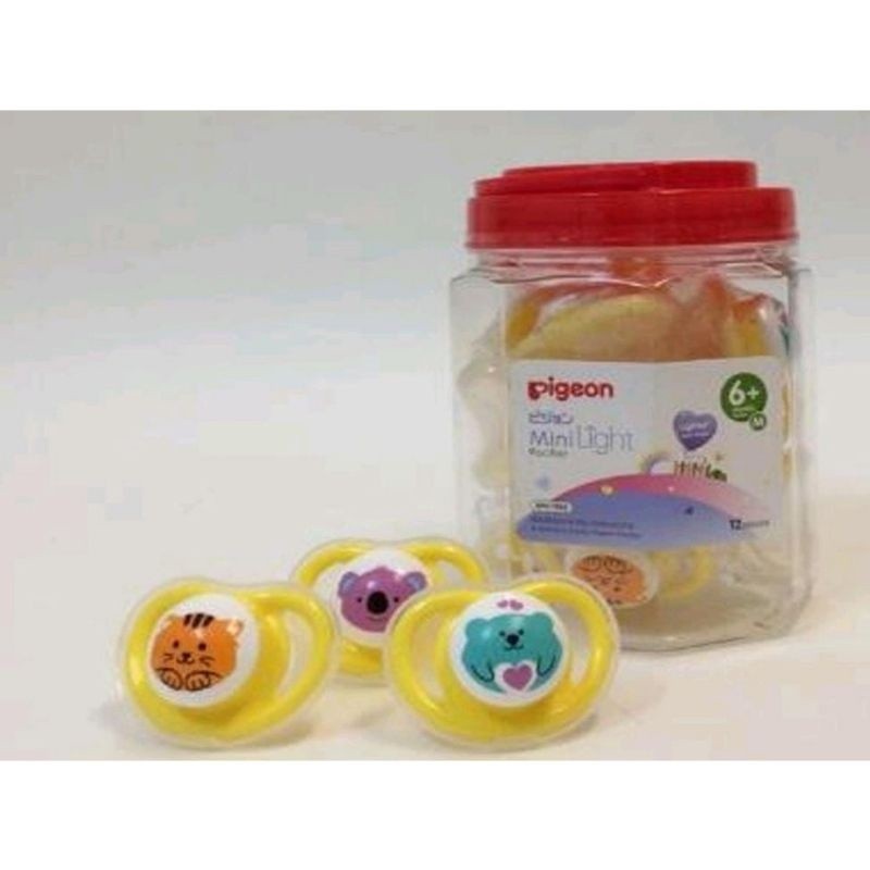 SATUAN EMPENG PIGEON SILICONE PACIFIER ECERAN STEP 2 & Empeng Dodo | Dodo SOOTHER S051 - GLOW IN THE