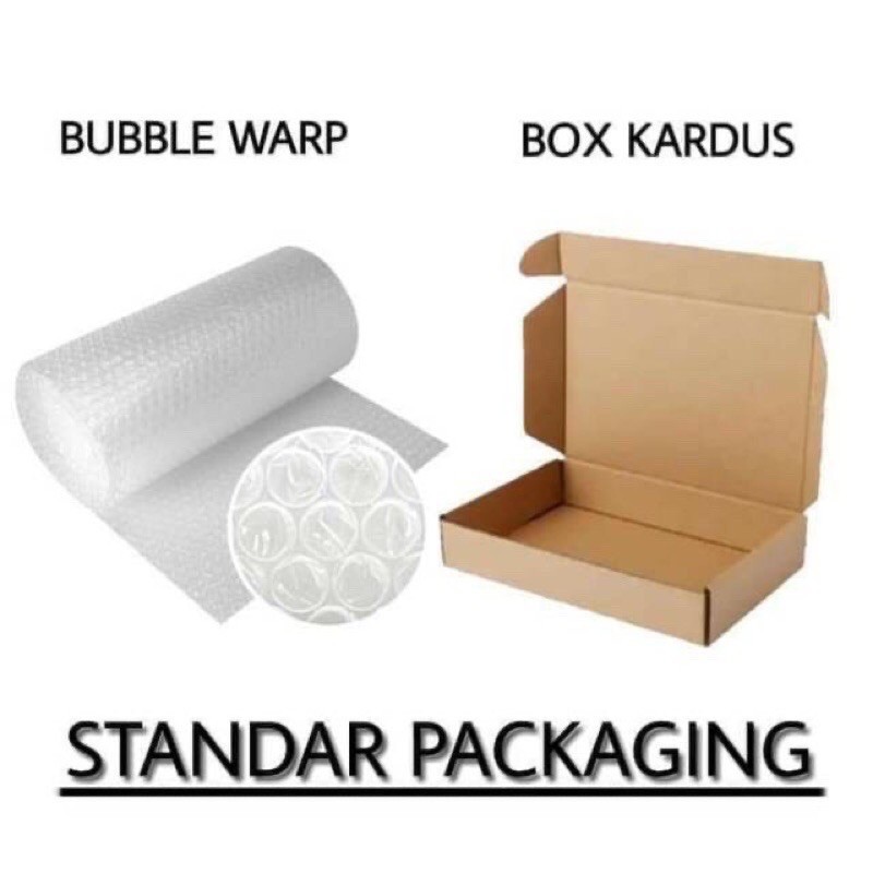 

PACKINGAN TAMBAHAN KARDUS DAN BUBBLE WRAP / BOX PENGAMAN / PENGAMAN PAKET / SAFETY BOX