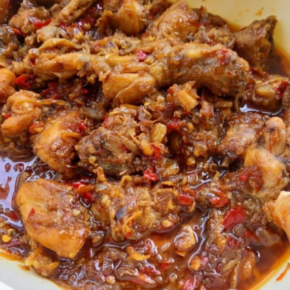 

Ayam Krengsengan Pedas Khas