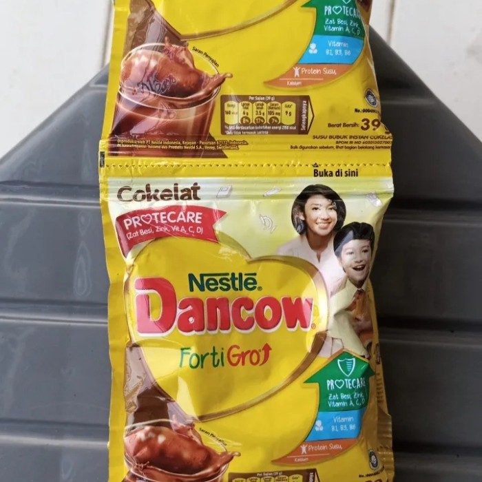 

susu bubuk dancow coklat 10 saset