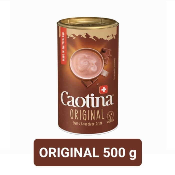 

Caotina Swiss Chocolate Drink Bubuk Minuman Coklat Classic Dark White - Classic