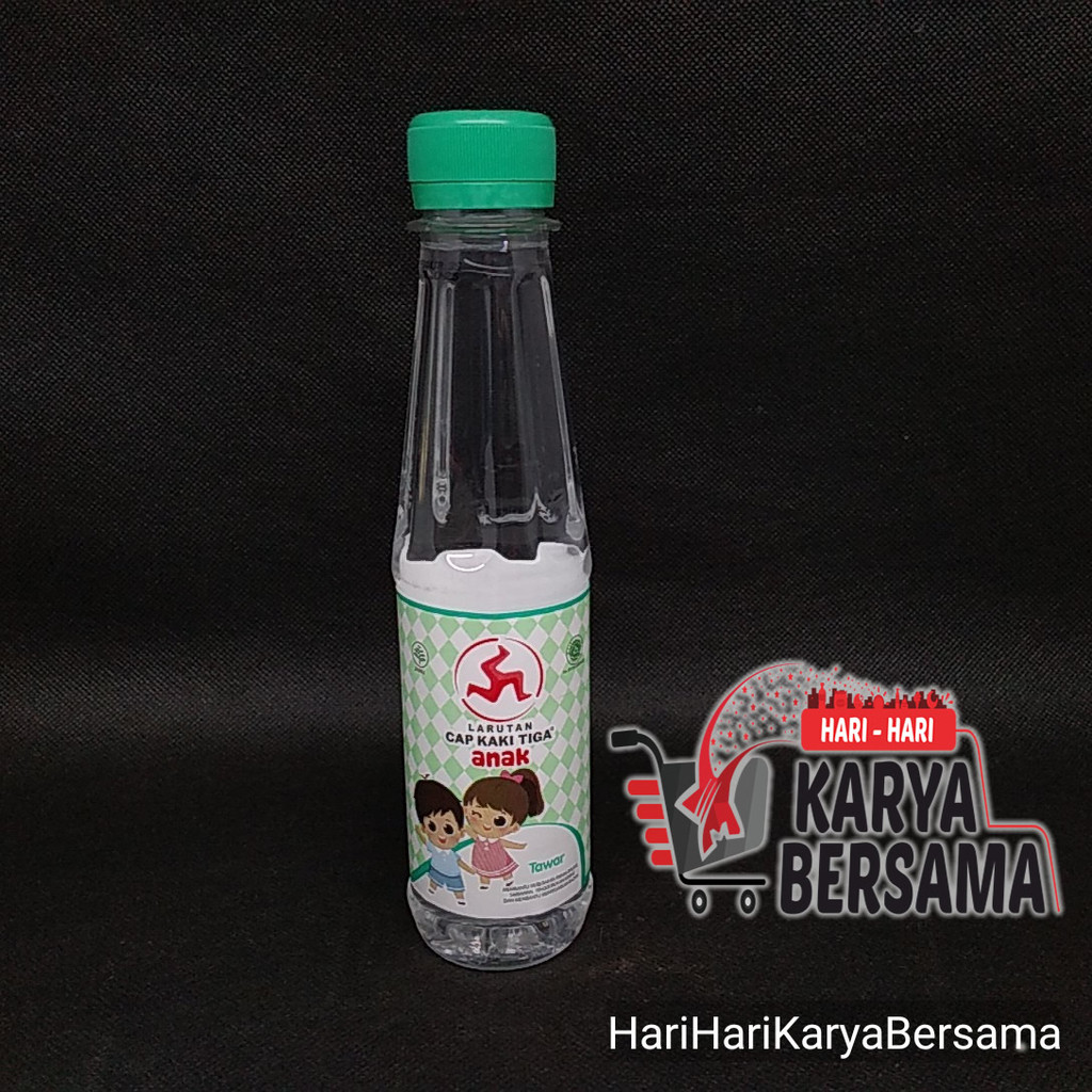 

MINUMAN PENYEGAR LARUTAN KAKI TIGA ANAK BOTOL 200ML