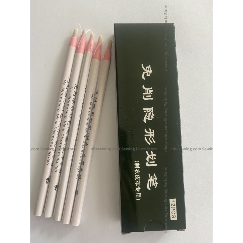 

12pcs Cut-Free Invisible pencil no sharpening mark disappearing pen marking clothing and leather Drawing Pen Gas Hand Garment