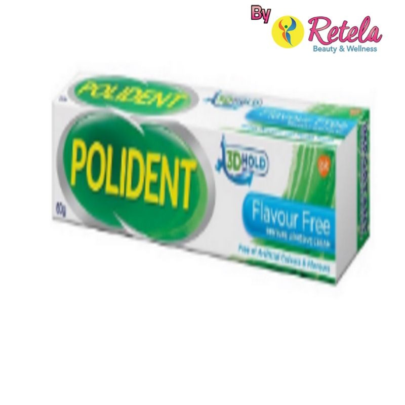 POLIDENT DENTURE ADHESIVE 60GR