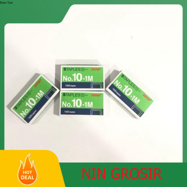 

ISI STAPLES JOYKO NO. 10 / ISI CEKREKAN JOYKO NO.10 | (ASLI) ORIGINAL 100% 1 PCS