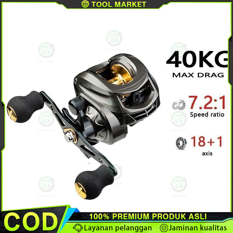 (COD)Reel Bc Murah Berkualitas / Reel Bc / Pancing 1 Set Lengkap Kuat / Reel Casting / Bc Casting / 