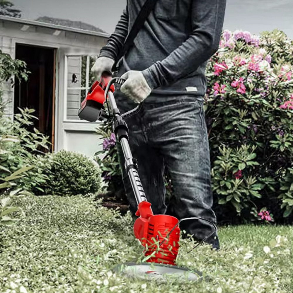 

- BORNRIN Mesin Pemotong Rumput Ranting Electric Grass Trimmer 3000mAh - BR12 -