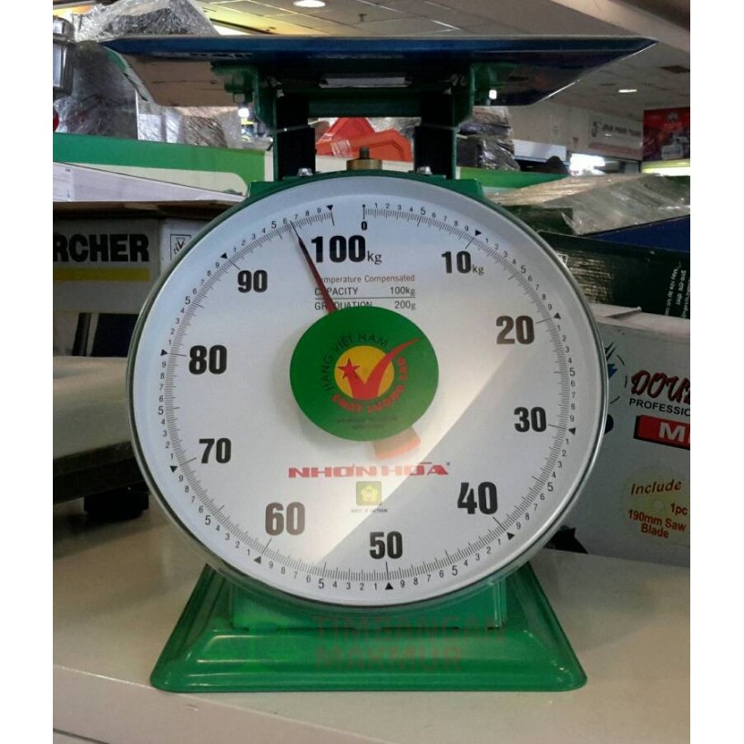 HIJAU Timbangan duduk 100kg & 150kg/ Timbangan 100kg vietnam quality CROWN / Timbangan nhon hoa 100k