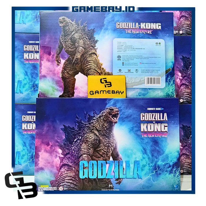 ✨HST.H✨ - TERLARIS HIYA TOYS Exquisite Basic Series None Scale 7 Inch Godzilla x Kong The New Empire