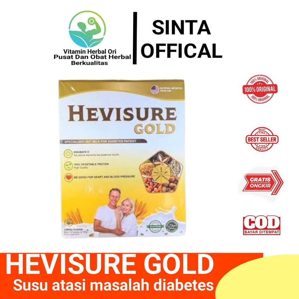 

PAKET 2 BOX Hevisure Gold PLUS MILK SUSU Obat Diabetes & Kencing Manis Insulin Pankreas Bekas Luka Menahun, Pembengkakan Pada Tubuh , menstabilkan kadar gula dalam darah