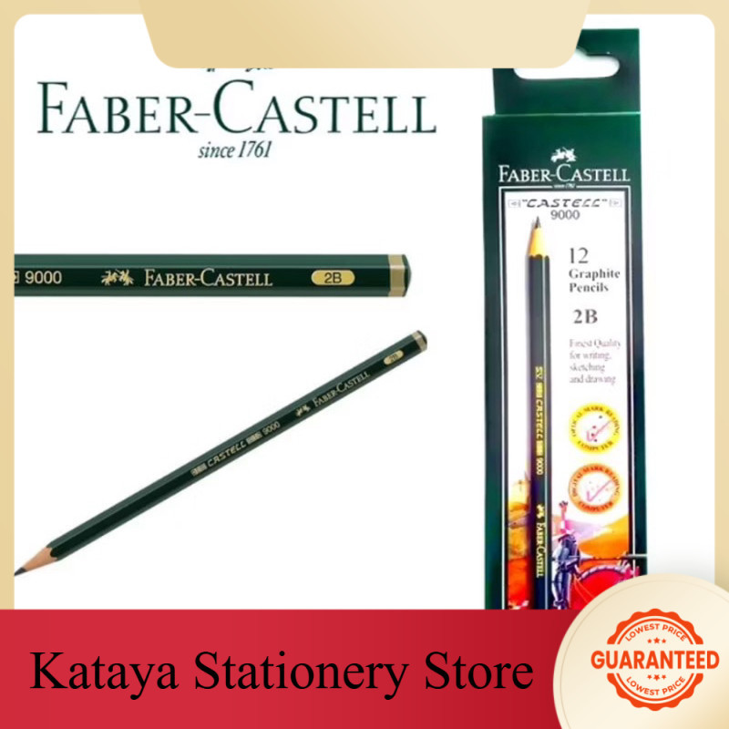 

Pensil Faber Castell 2B (1 pack = 12 pcs) - Original