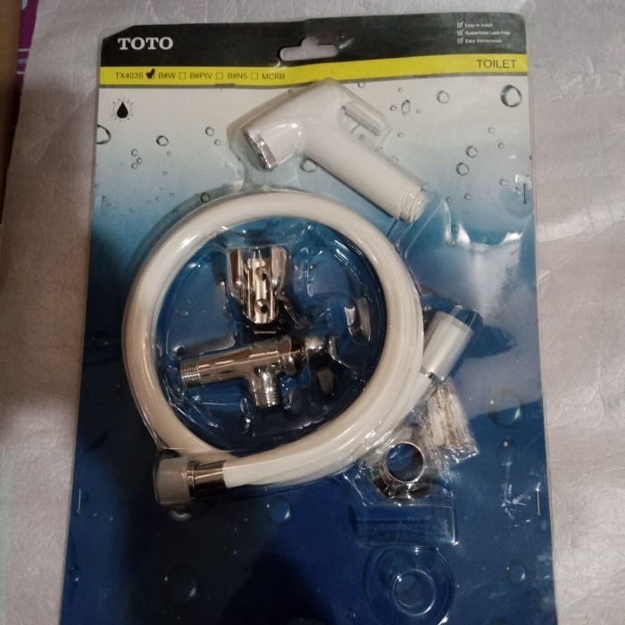 JET SHOWER TOTO TX403SBW | JET WASHER TOTO TX 403 SBW (putih)