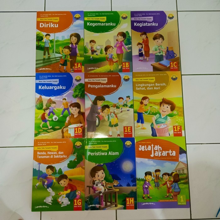 Buku Tematik Yudhistira Kelas 1 - Jelajah Jakarta