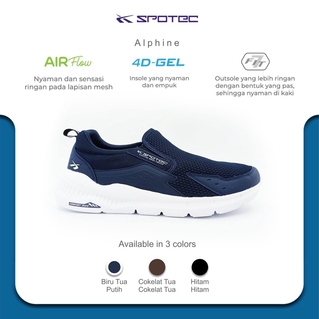 SPOTEC Sepatu WALKING Artikel ALPINE /Fashion 2025