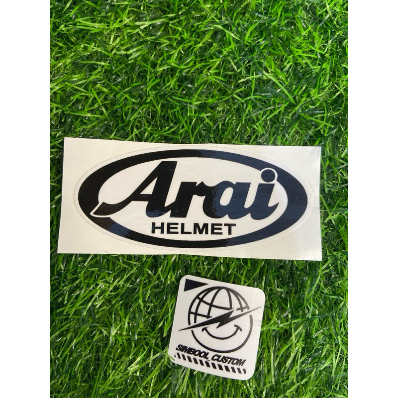ARAI HELMET STICKER LOGO (realpict sticker)