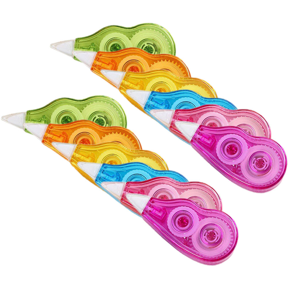 

12 Pcs Correction Tape Students Study Tools Adhesive Tapes Magnetic School Stuff Supplies Duct Writing White Out