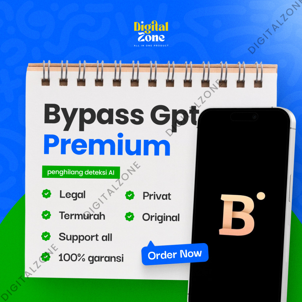 BYPASSGPT AI PREMIUM 1 BULAN