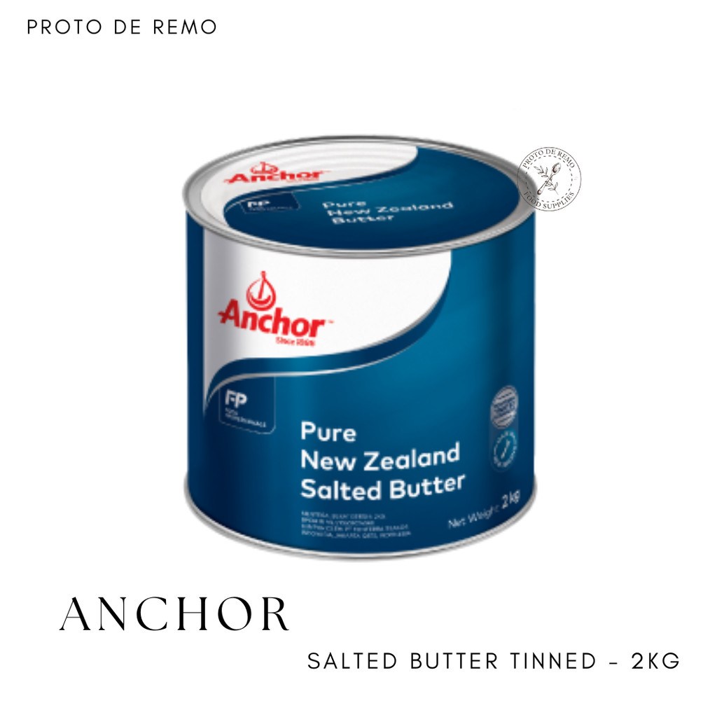 

Anchor Salted Butter Tinned Mentega Kaleng - 2KG