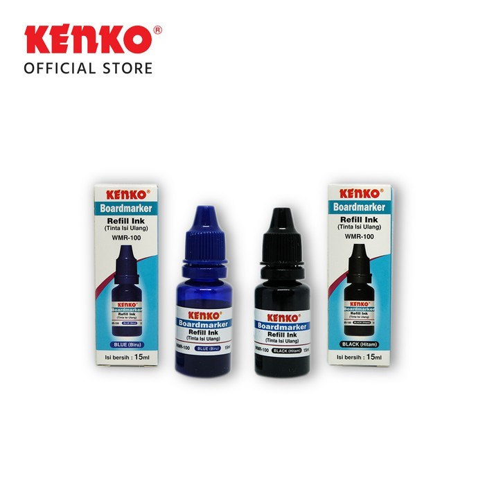 

KENKO WHITEBOARD MARKER REFILL INK WMR-100 HARGA PER PCS WARNA RANDOM