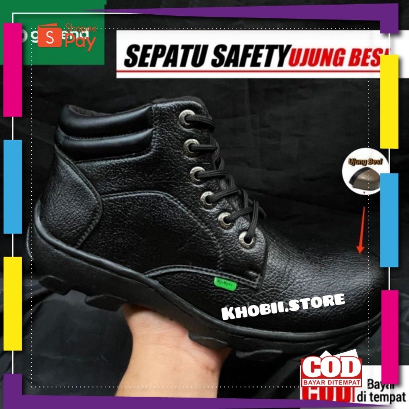 [PREMIUM ORIGINAL] Sepatu Safety kings Sepatu Safety  boots Pria