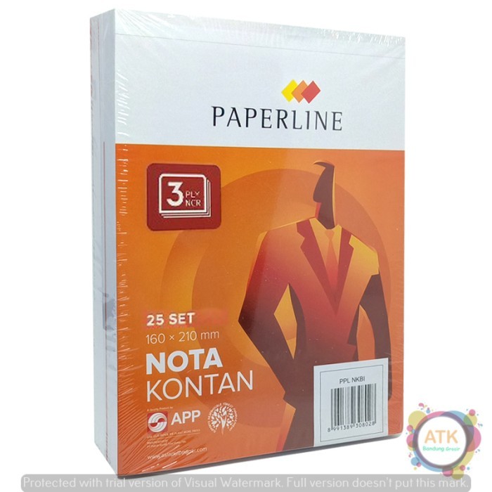 

Buku Nota Kontan Besar Paperline Ukuran B3 3ply 3 Rangkap 25