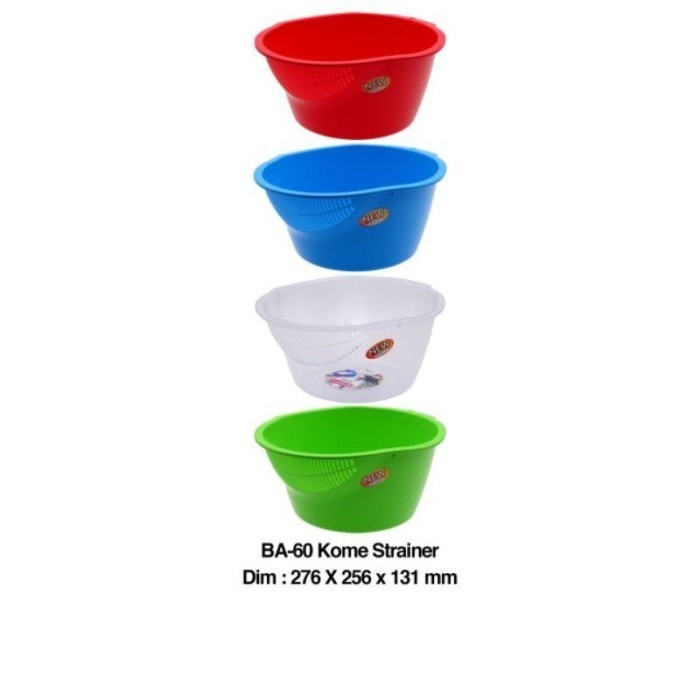 NEW Baskom cuci beras Kome BA60 Lion star dhevkaolshop