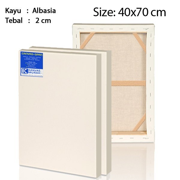 

Kanvas Lukis Spanram 40x70 cm Canvas Frame 70x40 cm