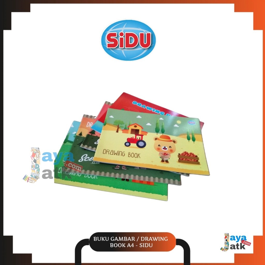 

(PACK) Buku Gambar / Drawing Book Kecil A4 - SIDU Sinar Dunia