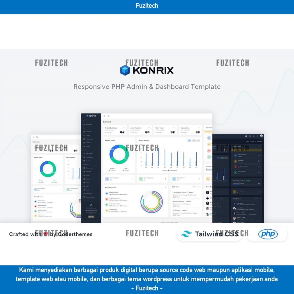 WEB TEMPLATE XORIC - DJANGO ADMIN & DASHBOARD TEMPLATE D2282 FUZITECH