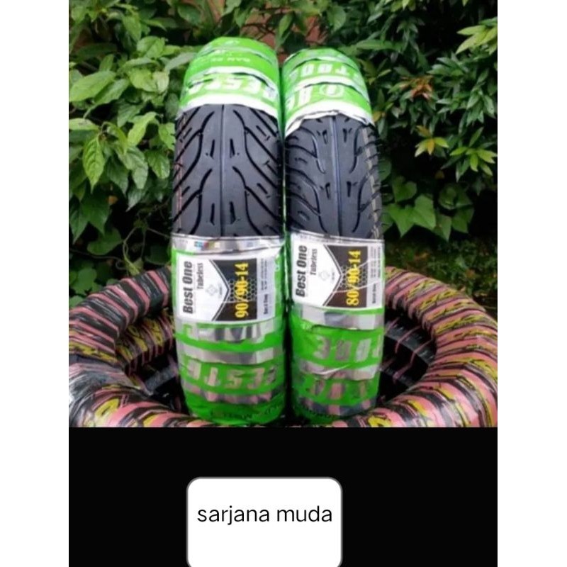 ban motor 80/90 dan 90/90 14 second tubles