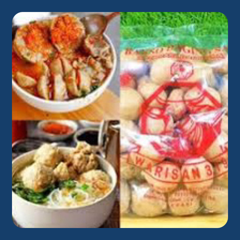 

bakso sapi warisan Ab dan urat isi 50