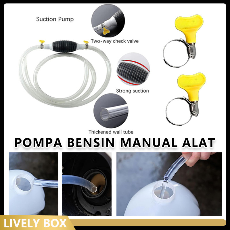 Pompa Tangan Penyedot Sedot Air Minyak Bensin Mobil Portable Universal / Pompa Sedot Bensin