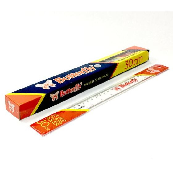 

PROMO HARI INI Penggaris Butterfly 30cm / Mistar Plastik Butterfly (12pcs)