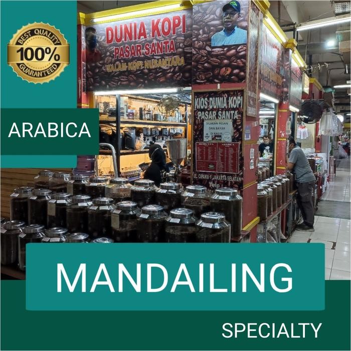 

Kopi Arabika Mandailing Specialty 250 gram - Biji