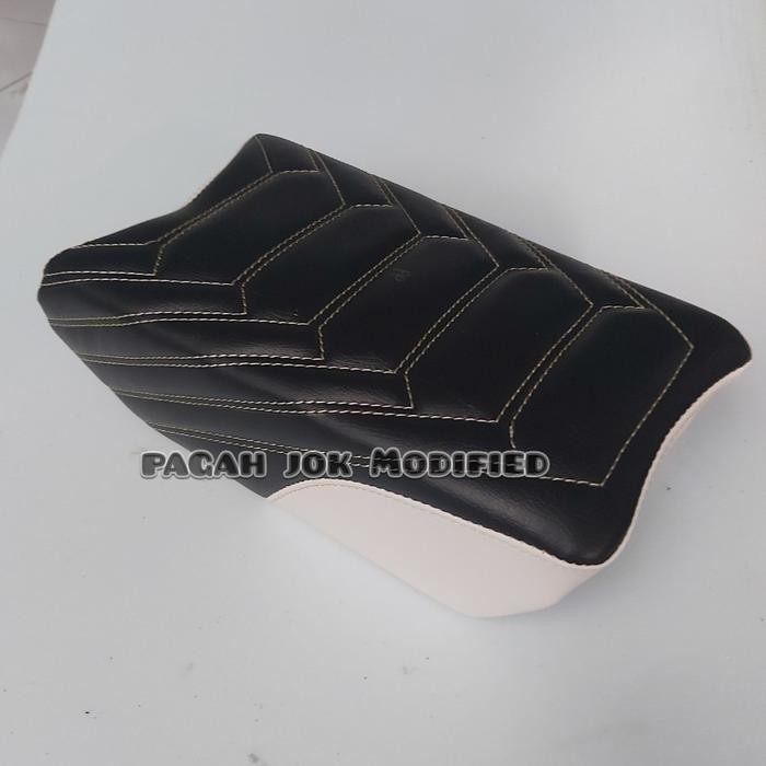 MUMPUNG PROMO Jok boncengan anak honda ADV PCX NEW NMAX AEROX LEXI - hitam putih, aeroxTERLARIS