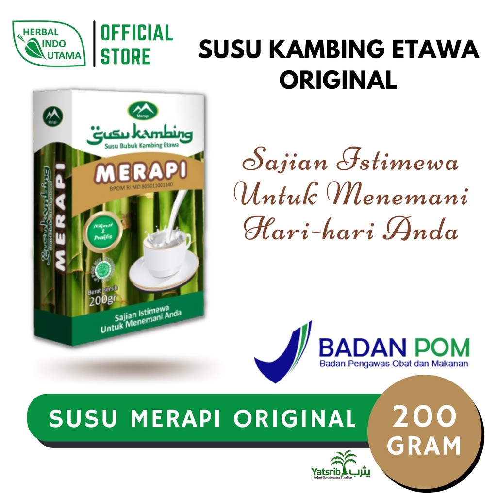 

Susu kambing Etawa Merapi Rasa Original