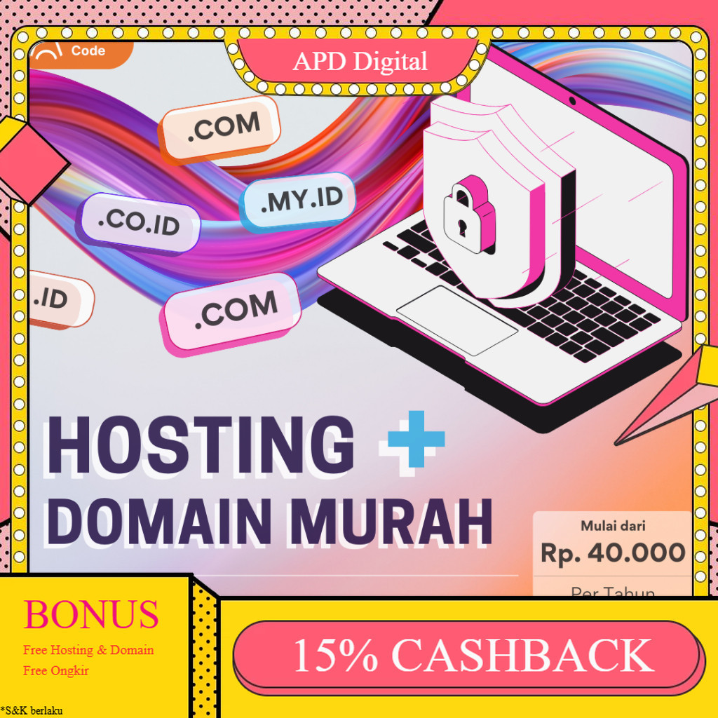 Web Hosting dan Domain Murah | Shared Hosting Free Domain | Domain TLD APD Digital APD